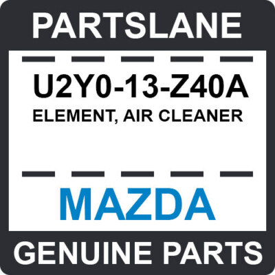 Lọc Gió Động Cơ Mazda BT-50 OEM U2Y013Z40A-OE