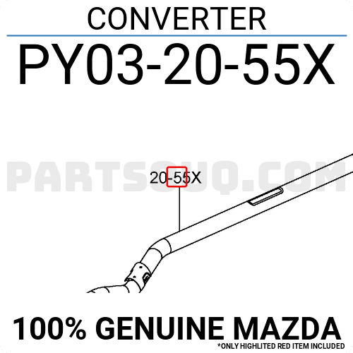 Ống Xả Đoạn Giữa Mazda Mazda 6 Mã phụ tùng PY032055X