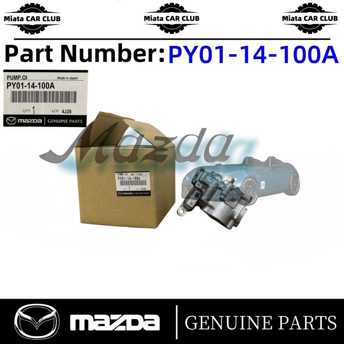 Ống Xả Đoạn Giữa Mazda Mazda 6 Mã phụ tùng PY0140100