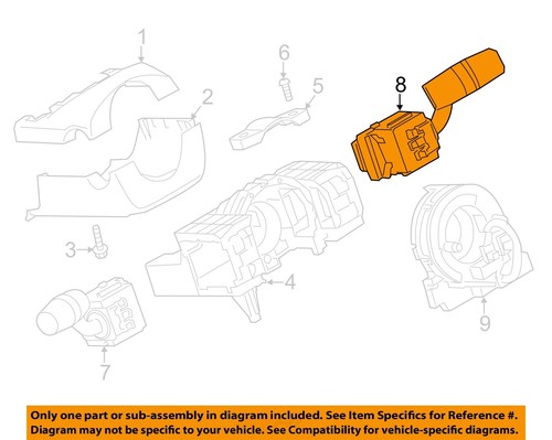 Công Tắc Gạt Mưa Có Auto Mazda Mazda 6 Mã phụ tùng GLH366128