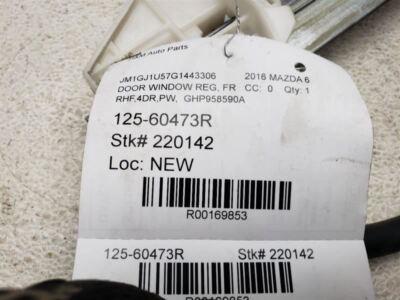 Compa Nâng Hạ Kính Cánh Cửa Trước Phải Mazda Mazda 6 Mã phụ tùng GHP958590A