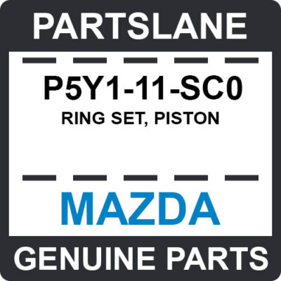 Xéc Măng Cos Mazda Mazda 2 Mã phụ tùng P5Y111SC0