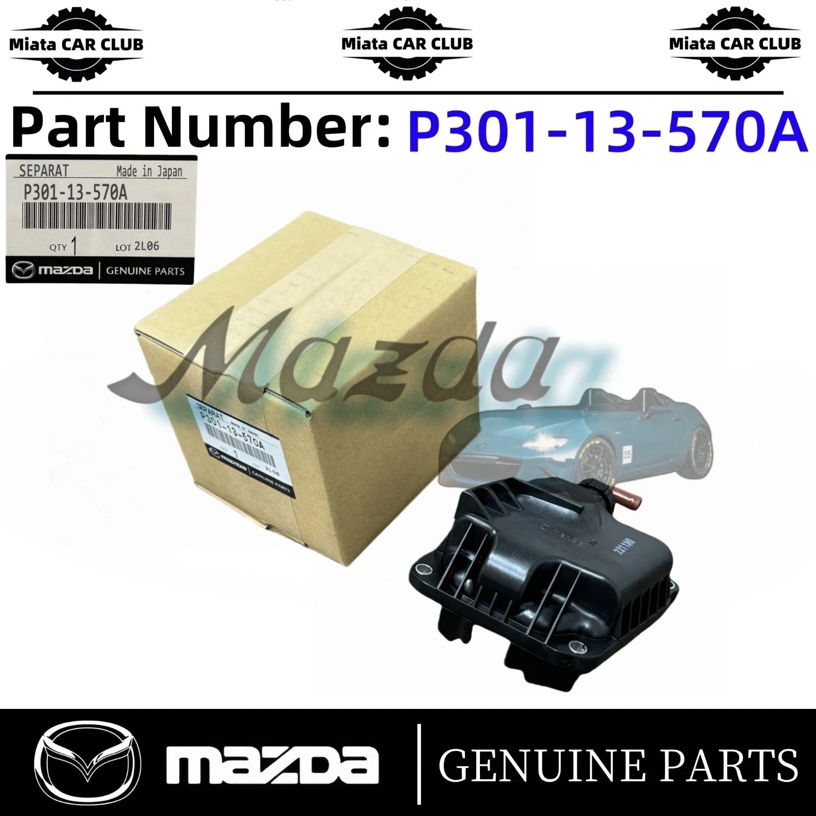 Tỳ Cam Thẳng Mazda Mazda 2 Mã phụ tùng P30112614A