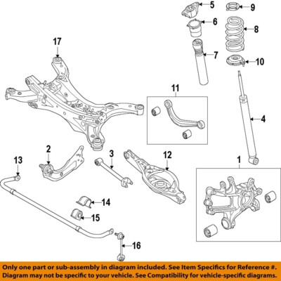 Ngõng May Ơ Sau Trái 4Wd Mazda CX-5 Mã phụ tùng K0702612X