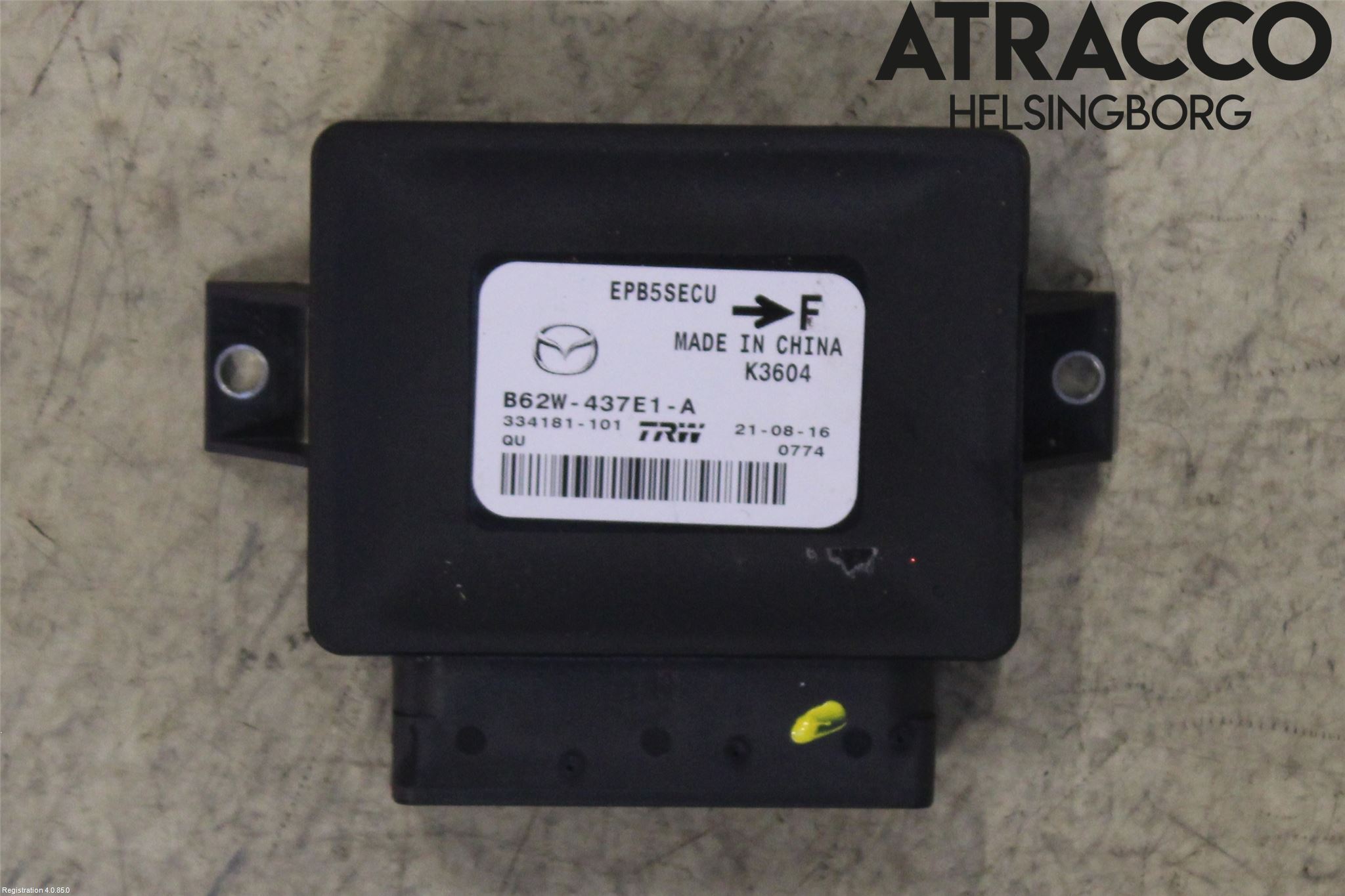 Hộp Điều Khiển Phanh Điện Tử Mazda Mazda 3 Mã phụ tùng B62W437E1A