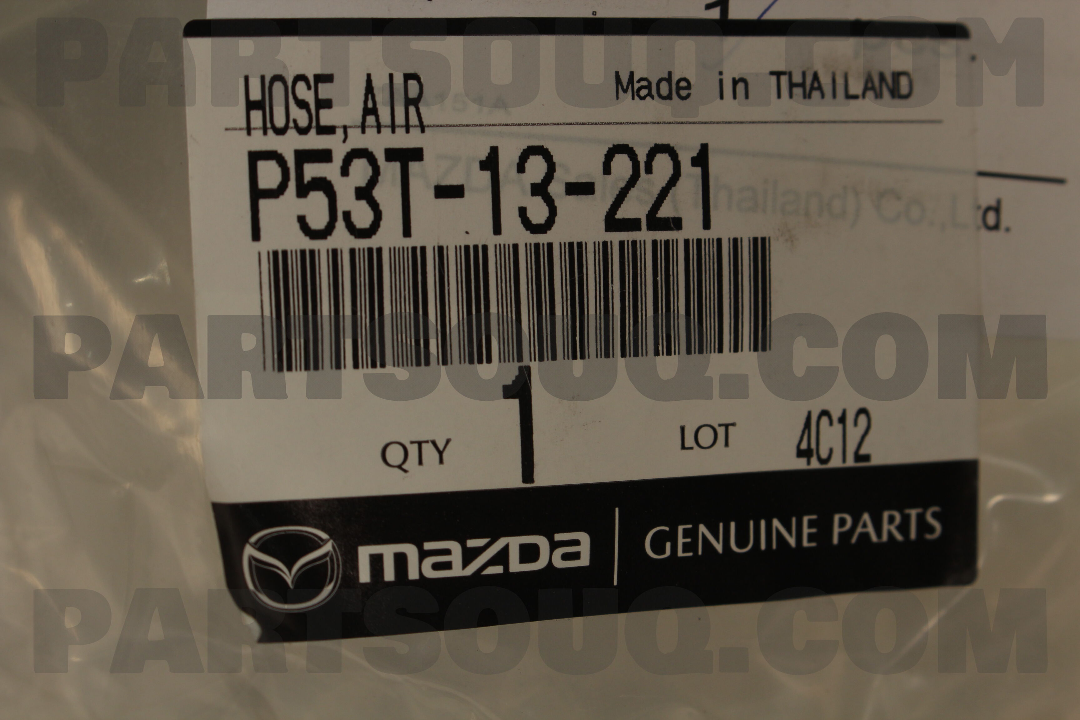 Cổ Hút Gió Mềm Mazda Mazda 2 Mã phụ tùng P53T13221