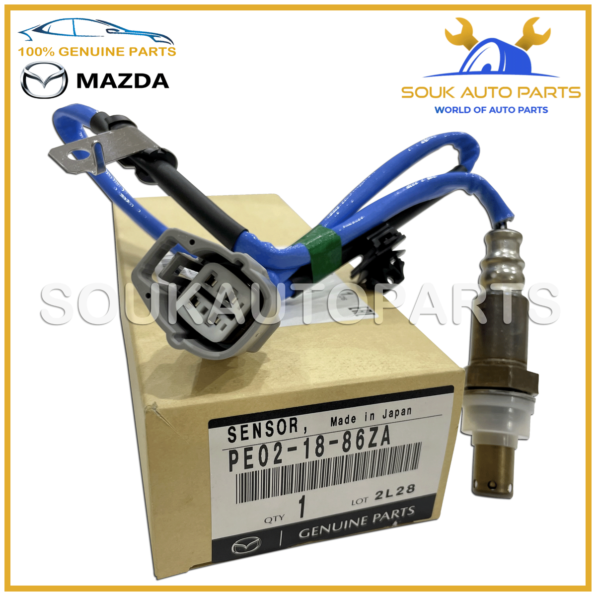 Cảm Biến Khí Xả Dưới Mazda Mazda 2 Mã phụ tùng P51S1886ZA