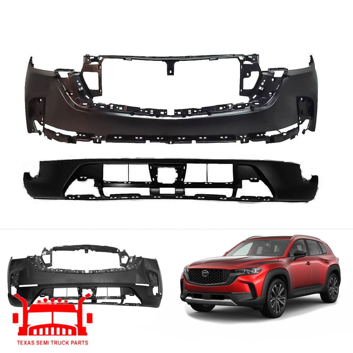 Hướng Gió Két Nước Trái Mazda Mazda 3 OEM BKC3501V0-OE
