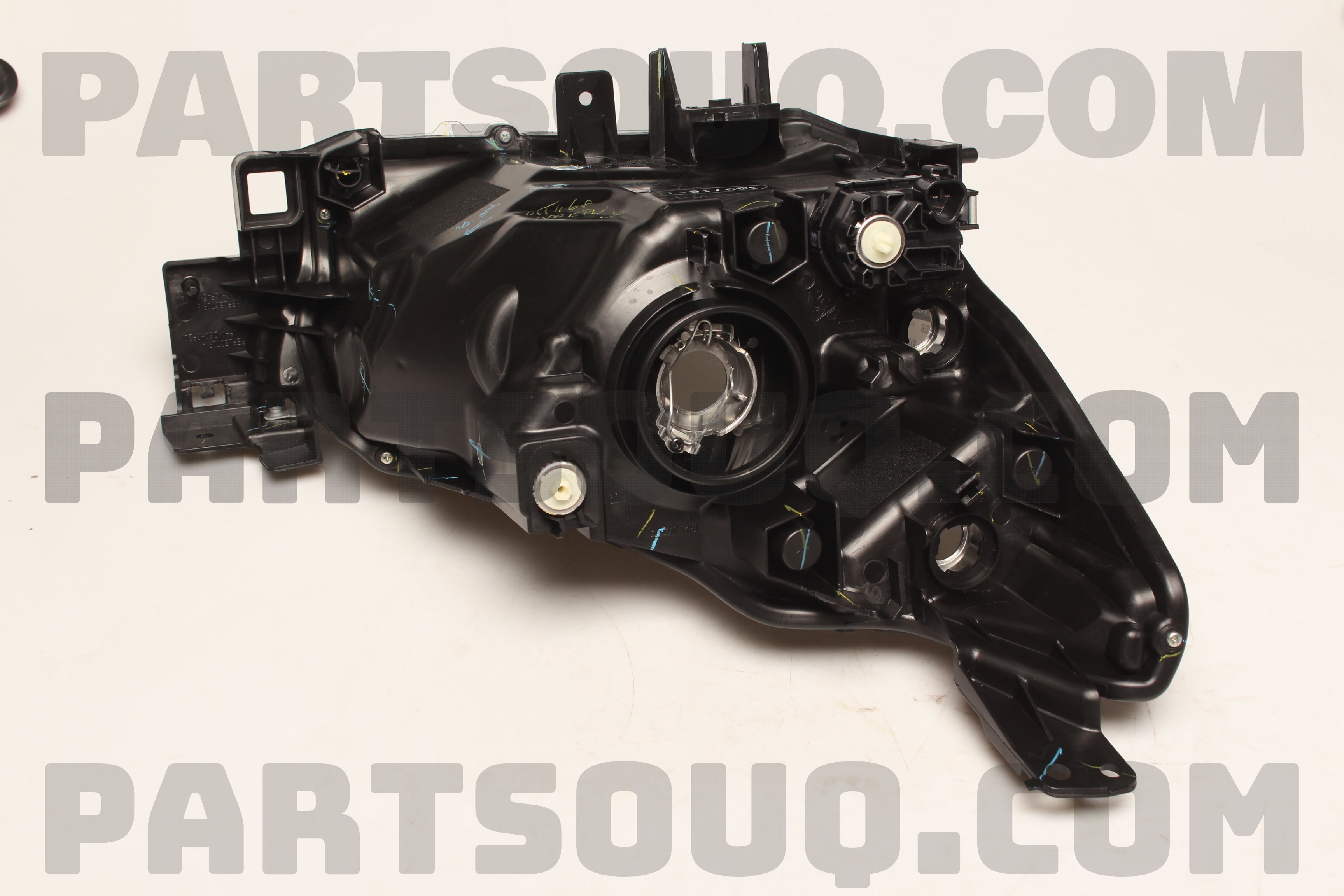 Đèn Pha Trái - Không Xenon Có Điều Khiển Điện Mazda Mazda 2 Mã phụ tùng DA6A510L0