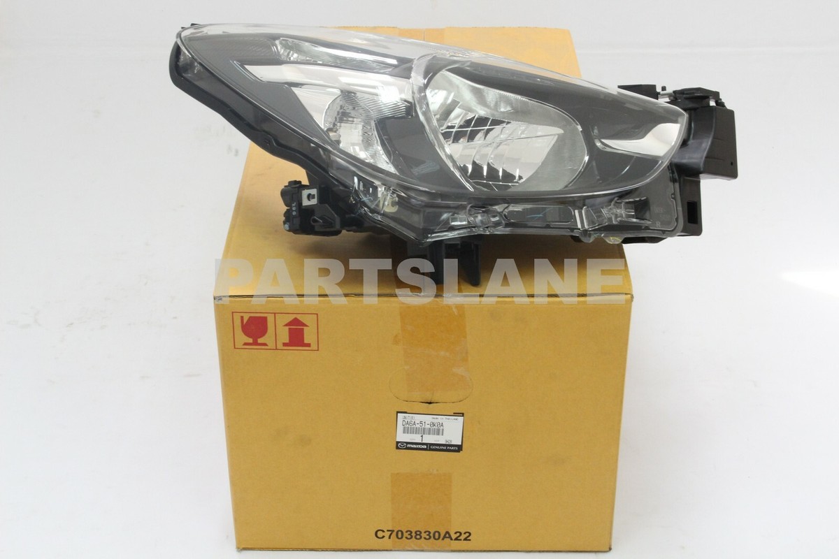 Đèn Pha Trái - Không Xenon Có Điều Khiển Điện Mazda Mazda 2 Mã phụ tùng DA6A510L0