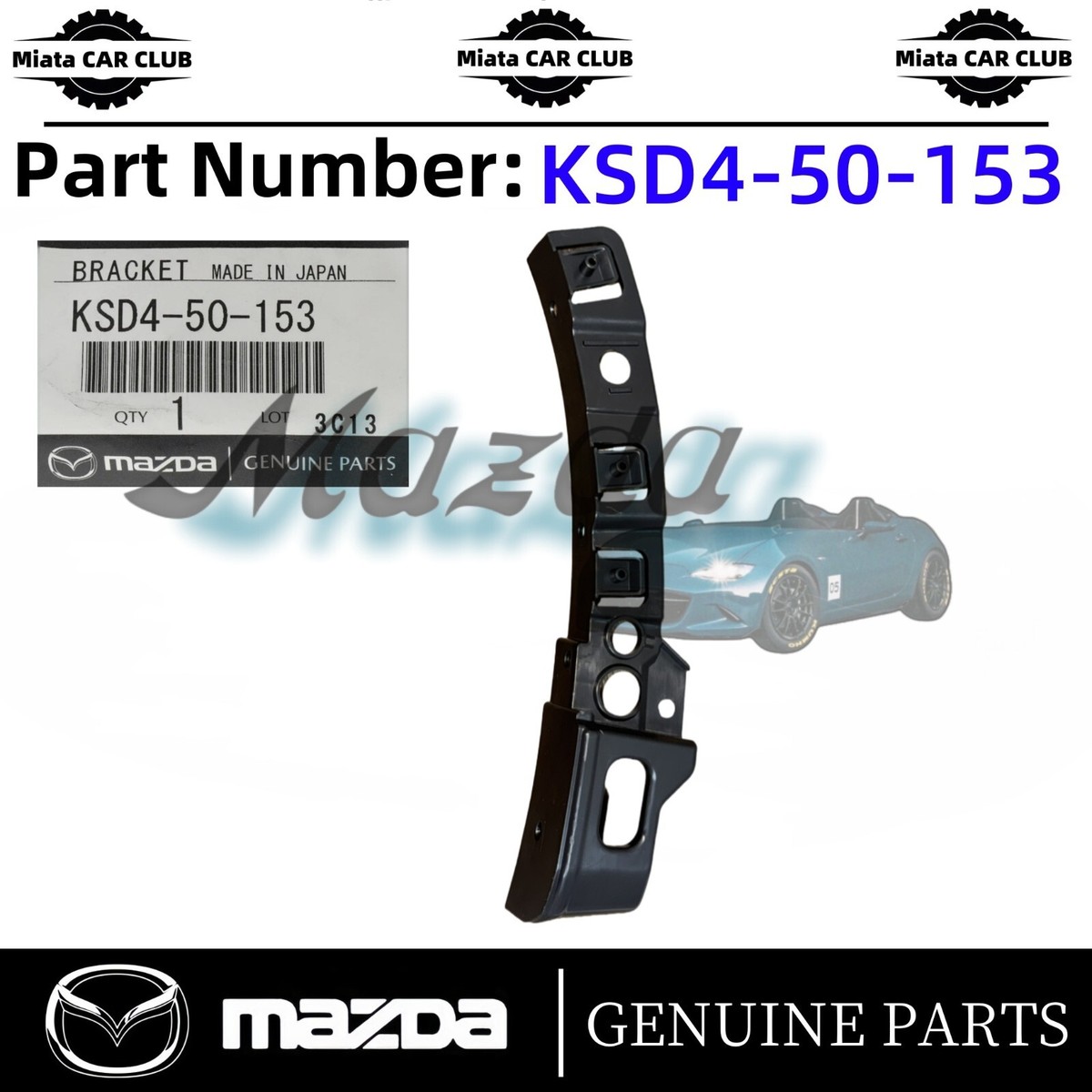 Cản Sau Xe 5 Cửa Mazda Mazda 3 Mã phụ tùng BWKM5022X