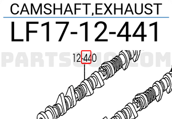 Trụ Cam Xả Mazda Mazda 6 Mã phụ tùng LF1712441