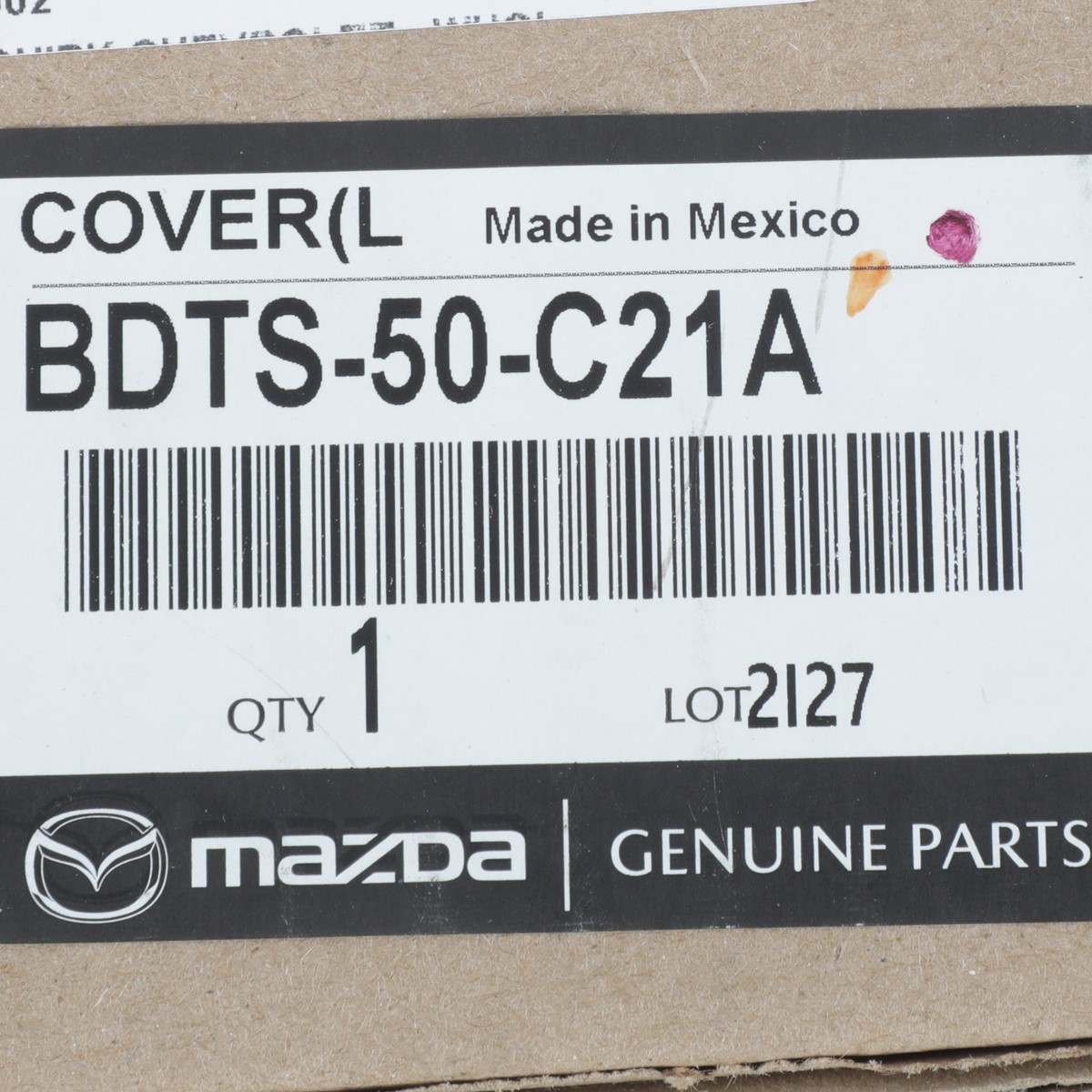 Giàn Lạnh Trong Xe Mazda BT-50 Mã phụ tùng ab3919d710aa