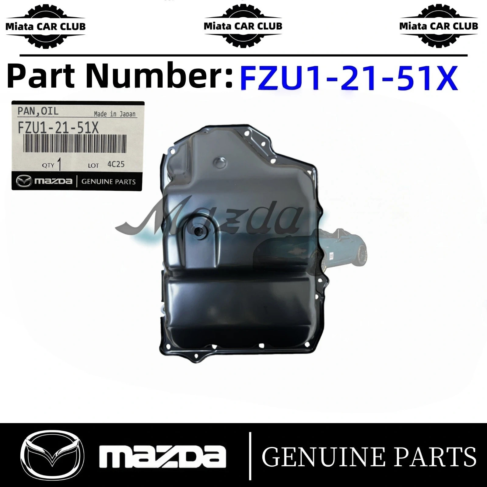 Cuộn Điện Lốc Điều Hòa Mazda BT-50 Mã phụ tùng UC9M61L30