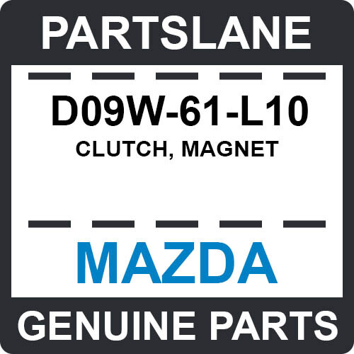 Puly Lốc Điều Hòa Mazda Mazda 2 Mã phụ tùng D09W61L10
