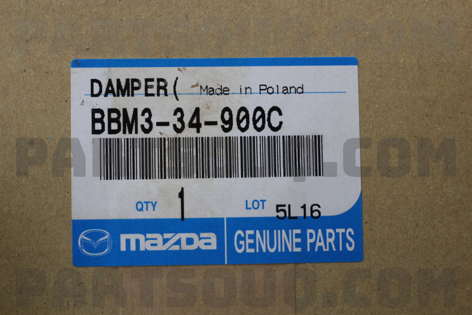 Giảm Xóc Trước Trái Mazda Mazda 3 OEM BBM334900C