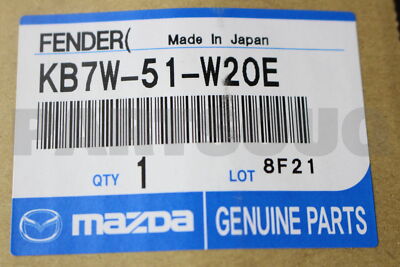 Viền Tai Xe Cản Trước Mazda CX-5 Mã phụ tùng kb7w51w20e