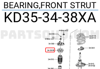 Bi Bát Bèo Giảm Xóc Trước Mazda Mazda 6 Mã phụ tùng KD353438XA