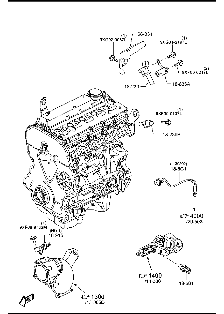 Hộp Điều Khiển Nến Sấy Mazda BT-50 Mã phụ tùng uh0118780a