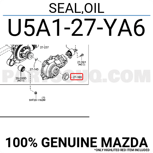 Bộ Cài Cầu Điện Xe 2 Cầu Mazda BT-50 Mã phụ tùng U5A127020A