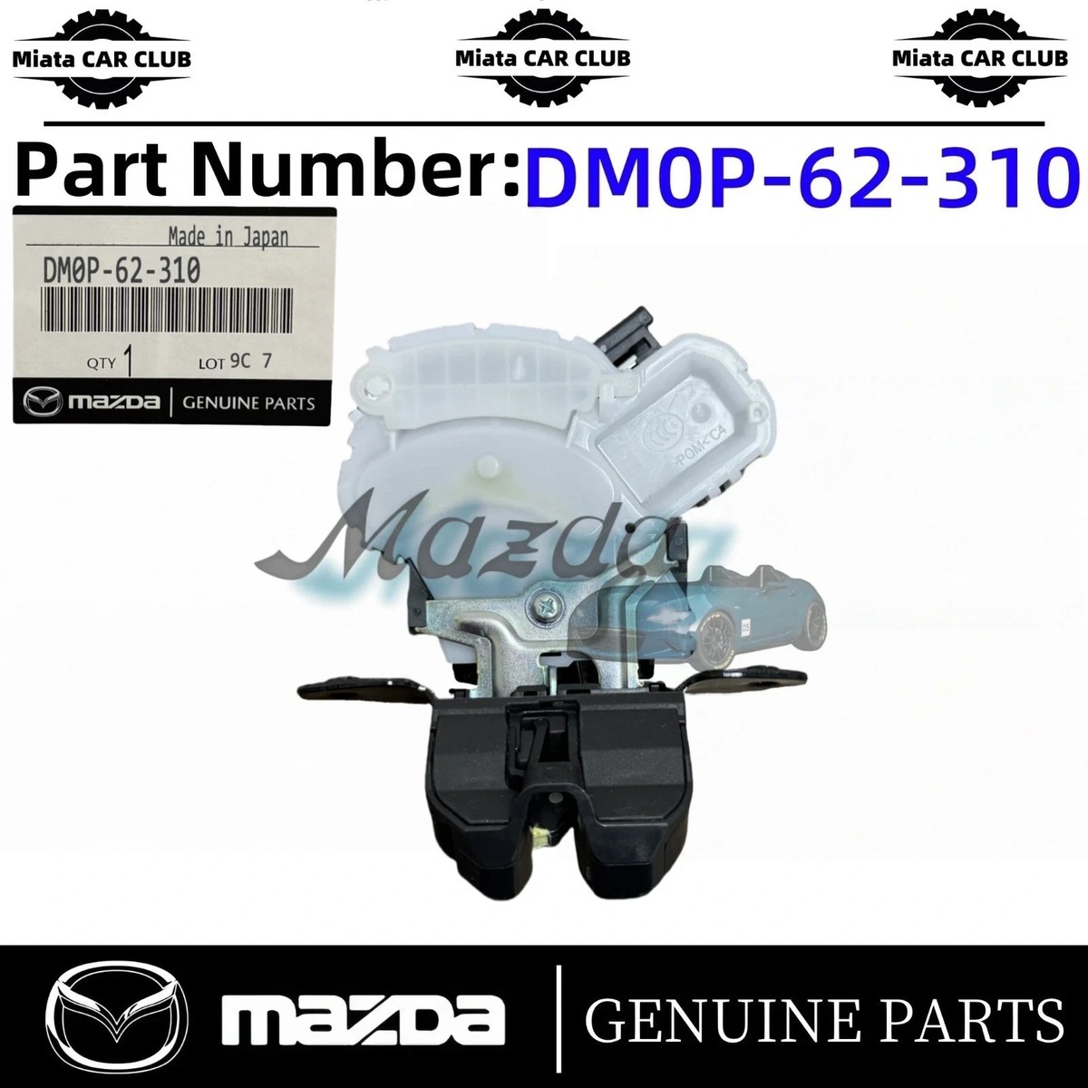 Guốc Phanh Sau Mazda 626 OEM k3386