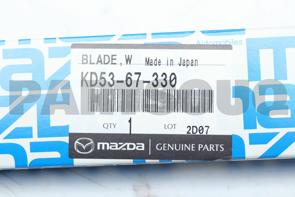 Lưỡi Gạt Mưa Trước Phải Mazda Mazda 2 Mã phụ tùng KD5367330