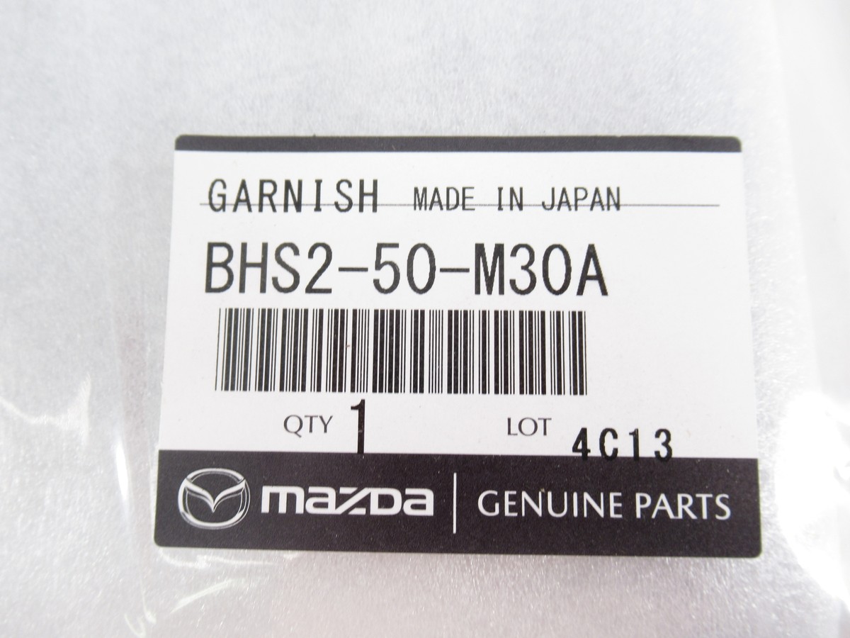 Nẹp Khung Cánh Cửa Ngoài Sau Phải Mazda Mazda 3 Mã phụ tùng BHS250M30A