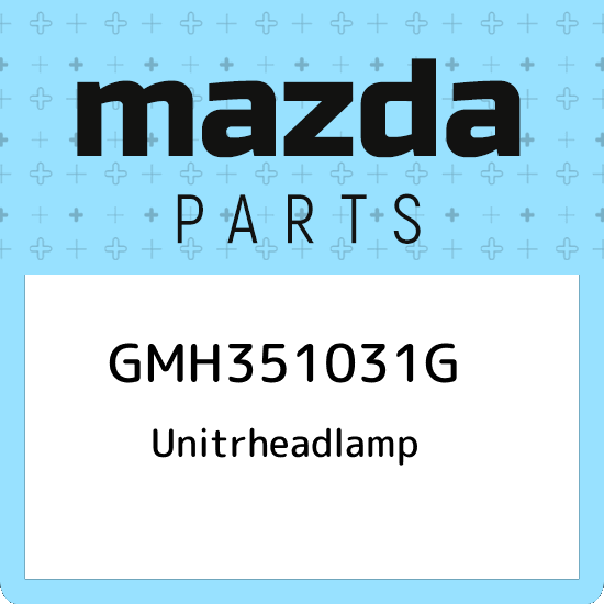 Đèn Pha Phải Mazda Mazda 6 Mã phụ tùng GMH351031G