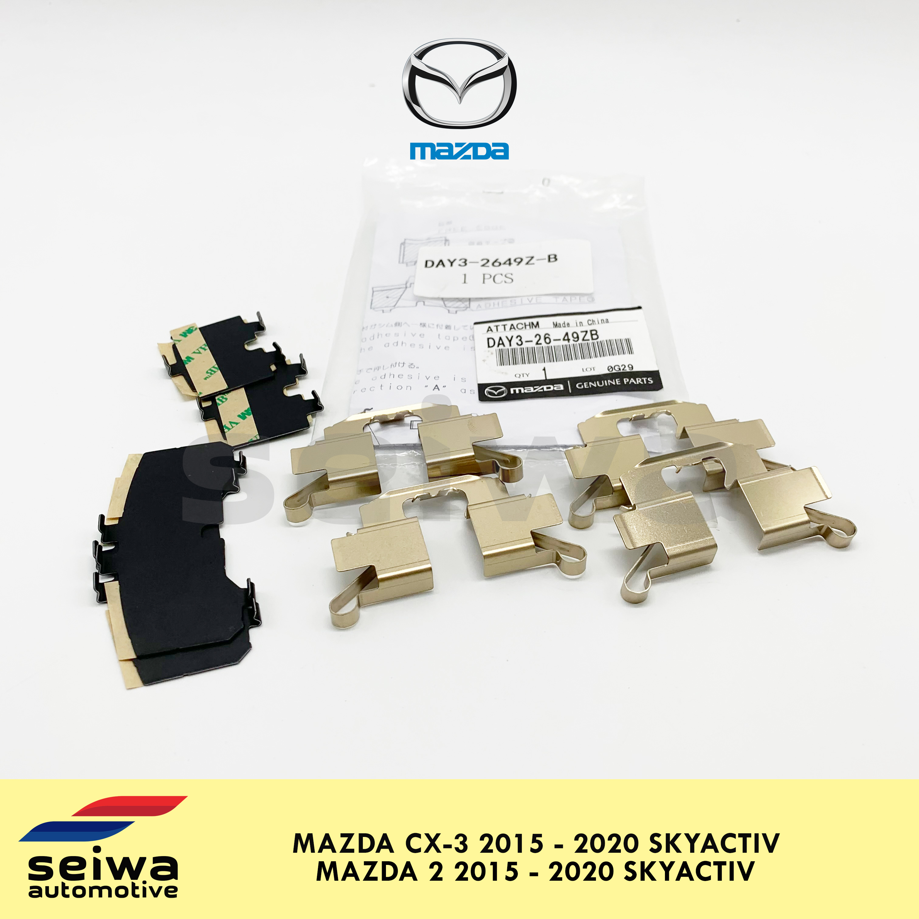 Má Phanh Trước Mazda Mazda 2 Mã phụ tùng DAY32649ZB