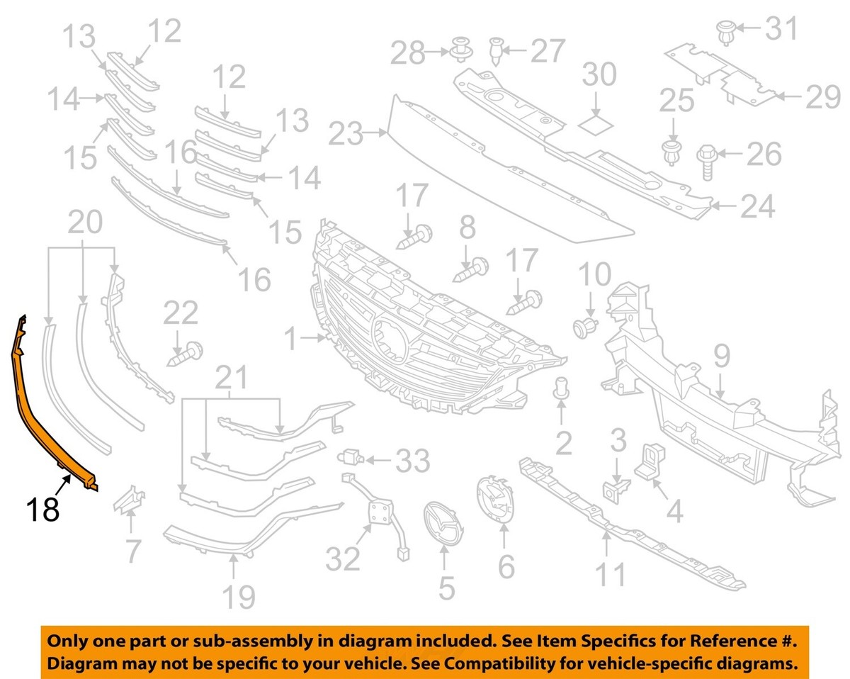 Ốp Đèn Gầm Led Mazda Mazda 6 Mã phụ tùng ODGLEDM6-2016