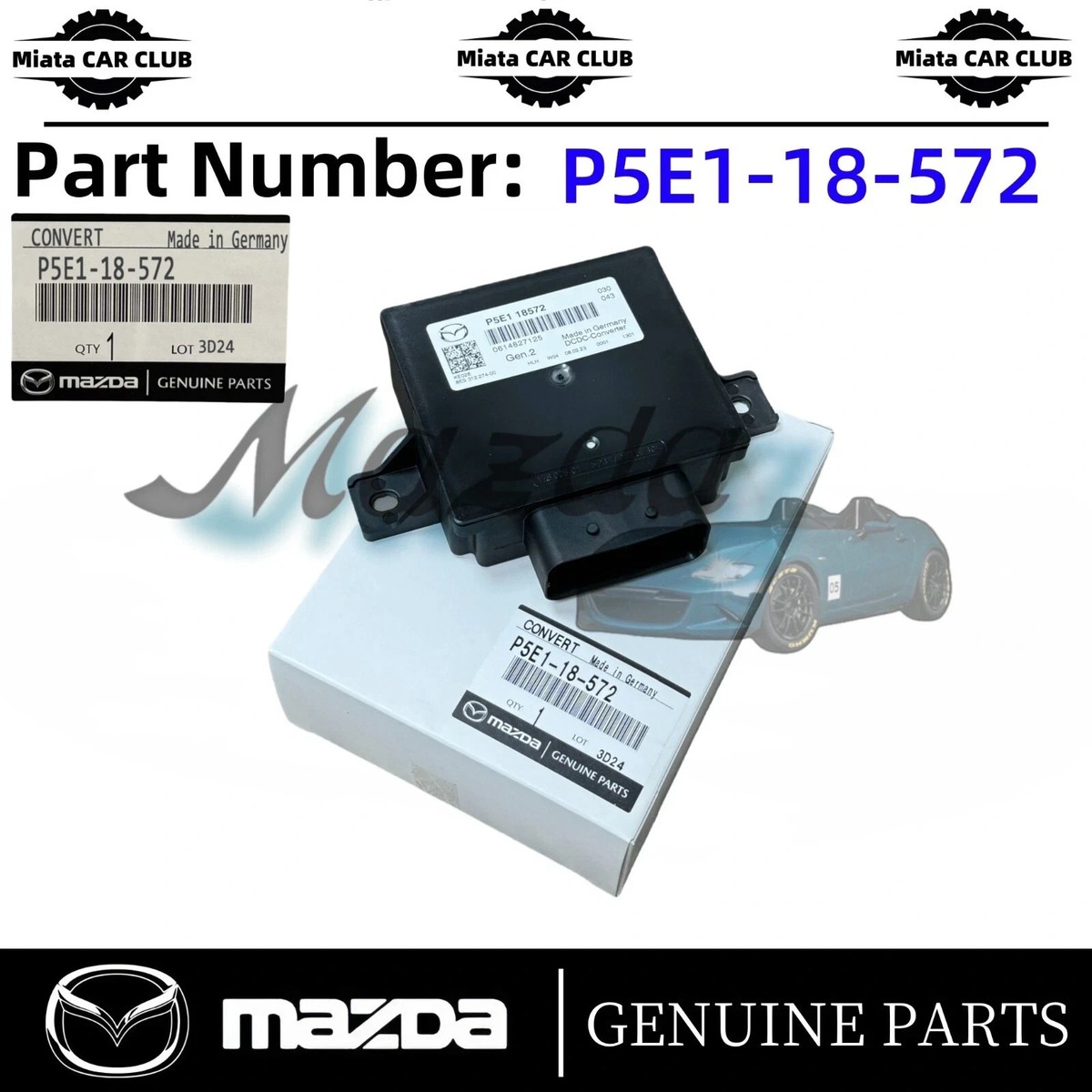 Hộp Điều Khiển Điện Đèn Dcdc Mazda CX-5 Mã phụ tùng pe0318572