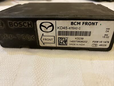 Hộp Điều Khiển Bmc Mazda Mazda 3 Mã phụ tùng KD45675X0C