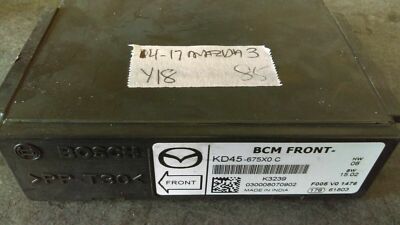 Hộp Điều Khiển Bmc Mazda Mazda 3 Mã phụ tùng KD45675X0C