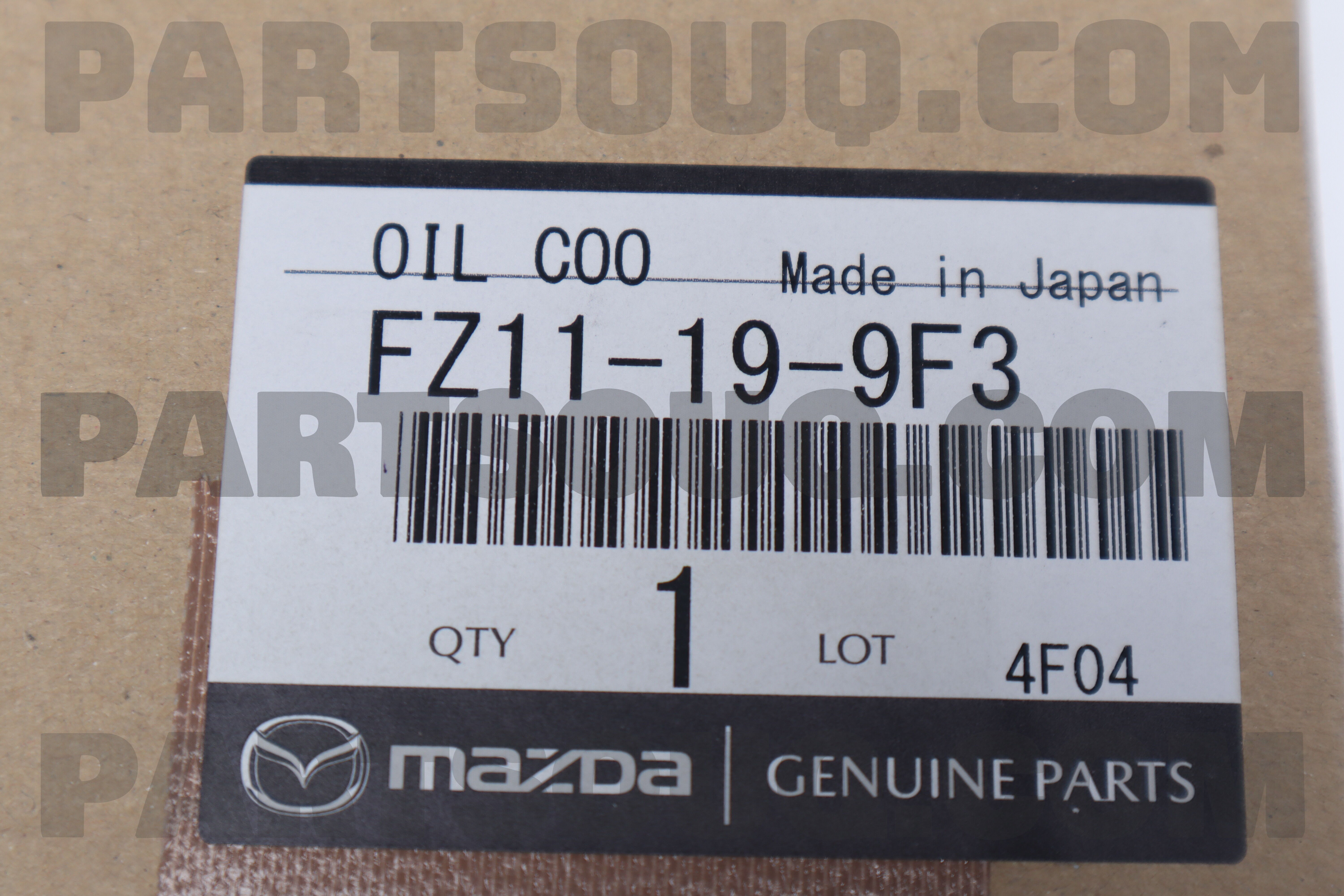 Két Sinh Hàn Làm Mát Nhớt Động Cơ Mazda Mazda 3 Mã phụ tùng FZ11199F3