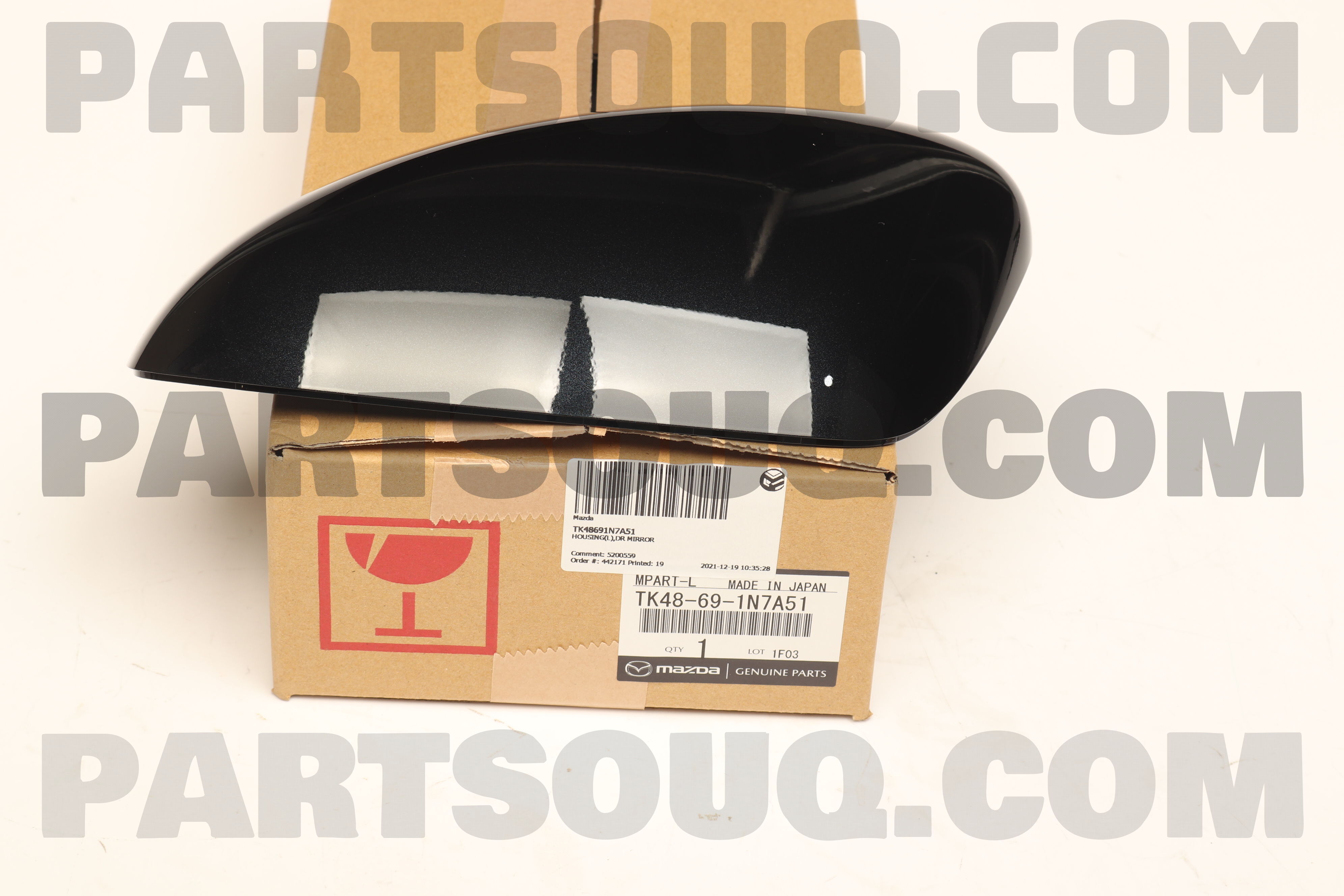 Ốp Gương Chiếu Hậu Trái Mazda CX-9 Mã phụ tùng TE71691N7B51