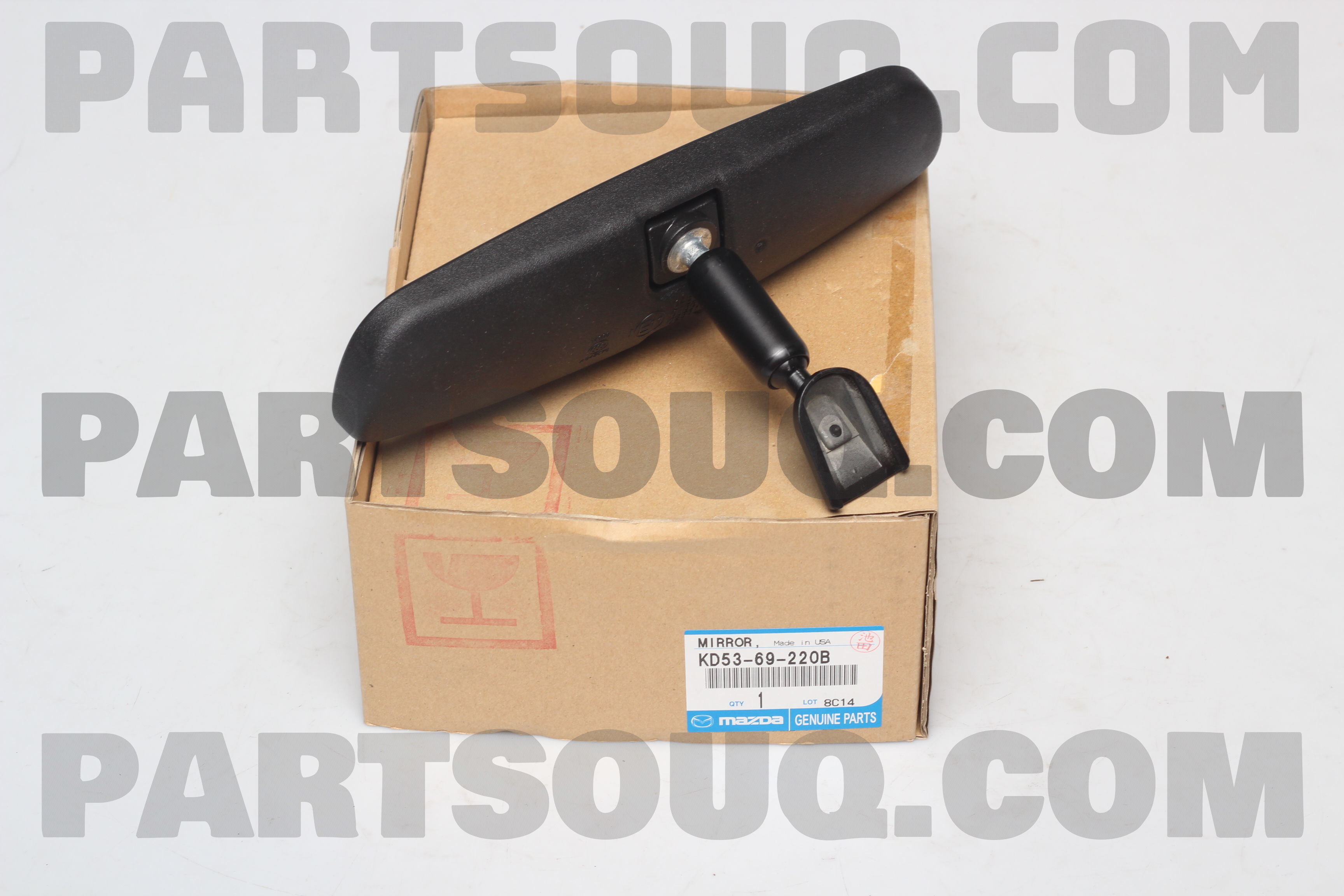Gương Chiếu Hậu Trong Xe Không Điện Mazda Mazda 3 Mã phụ tùng KD5369220B