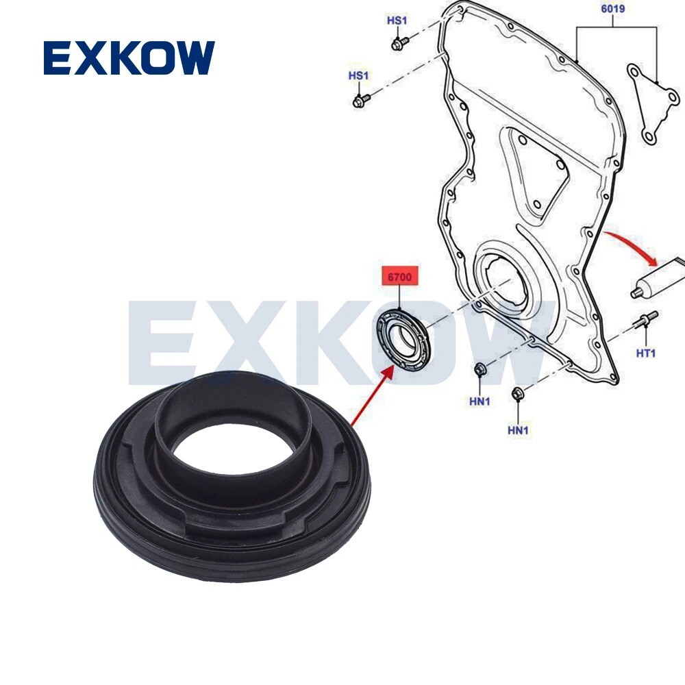 Phớt Đuôi Trục Cơ Mazda BT-50 Mã phụ tùng 3s7q6701ab