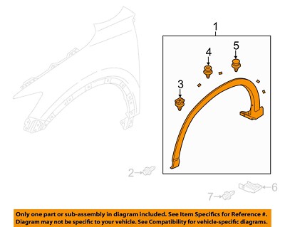 Viền Tai Xe Trái Mazda CX-5 Mã phụ tùng KD5351W30C
