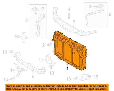 Khung Xương Đầu Xe Mazda CX-5 Mã phụ tùng KD5153110