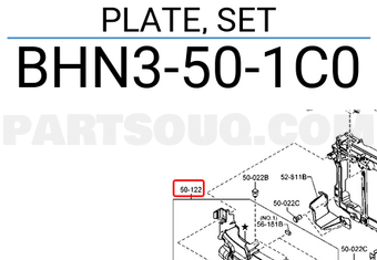 Nhựa Đỡ Cản Trước Mazda Mazda 3 Mã phụ tùng BHN3501C0