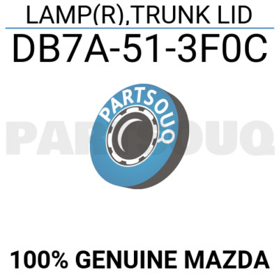 Đèn Hậu Ngoài Phải Mazda Mazda 2 Mã phụ tùng DB7A51150A