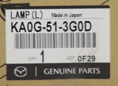 Đèn Hậu Miếng Trong Trái Mazda CX-5 Mã phụ tùng ka0g513g0d