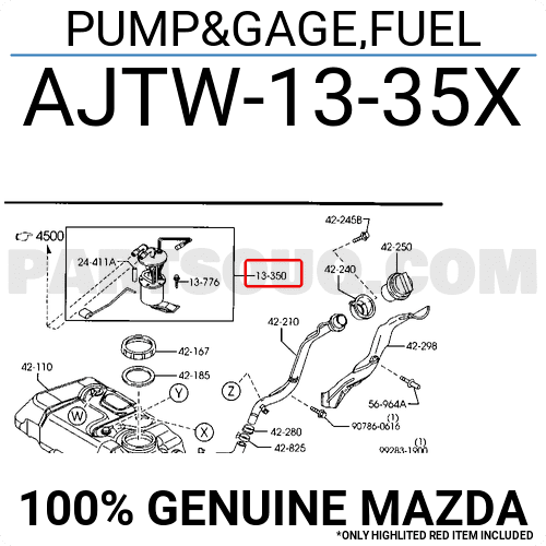Cụm Bơm Xăng Mazda Mazda 3 OEM ZY081335XG-TW