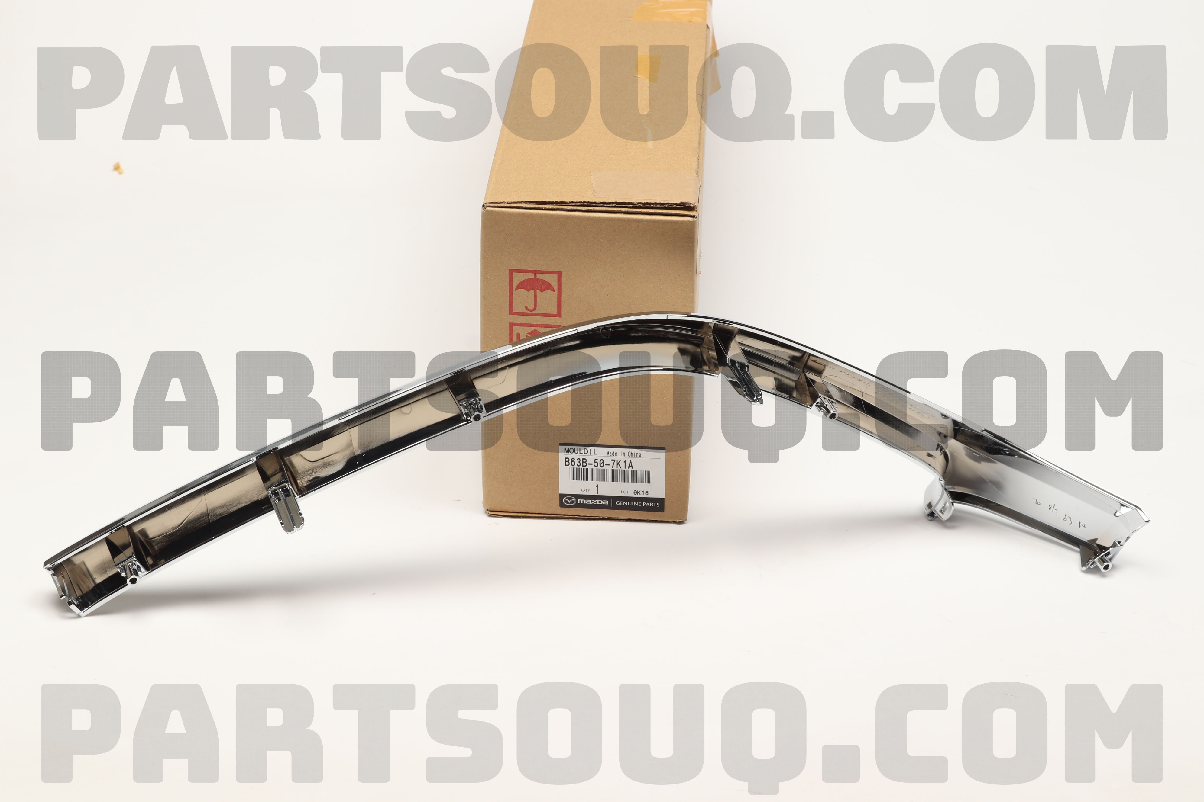 Viền Mạ Cản Trước Trái Mazda Mazda 3 OEM B63B507K1A-Tongyang
