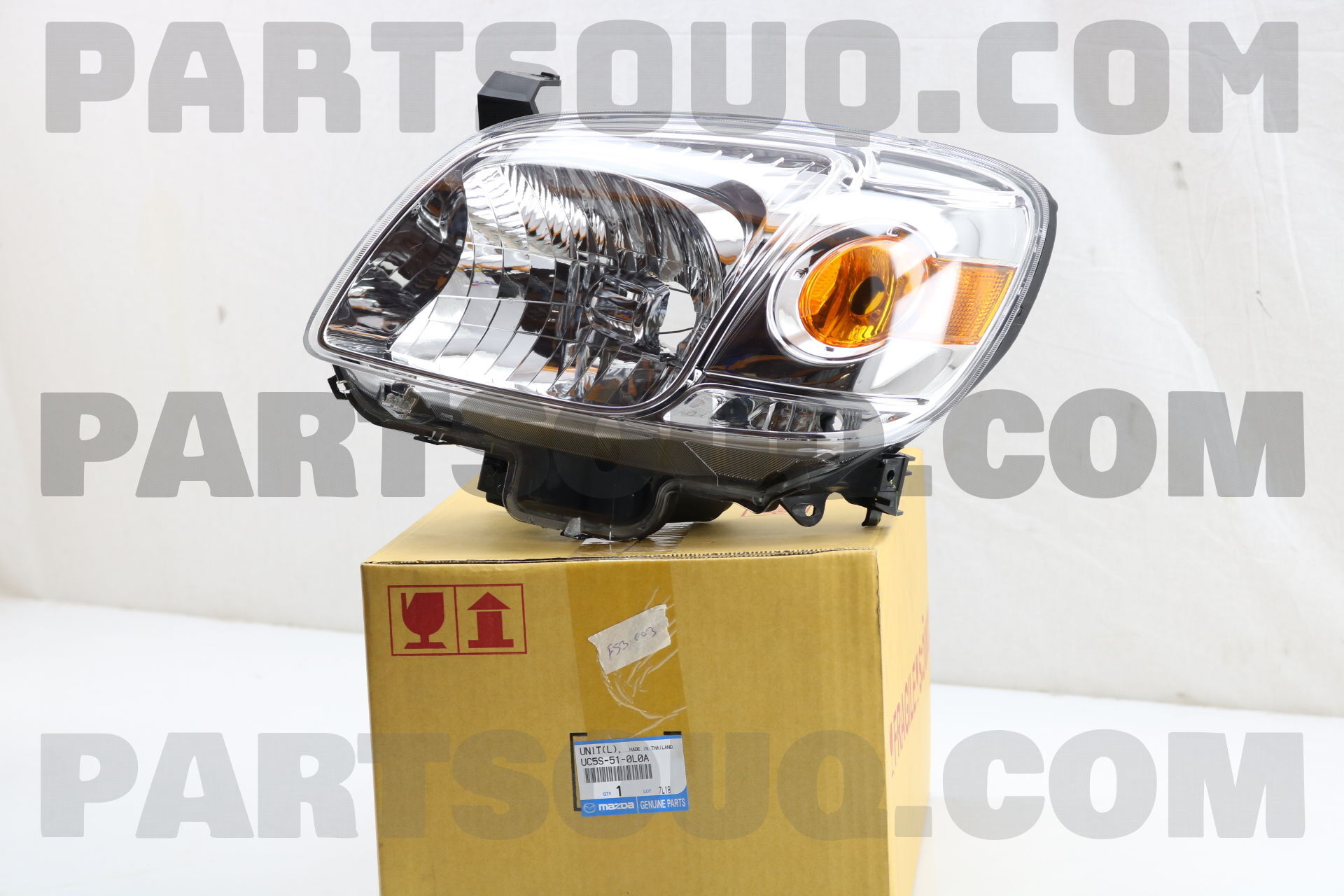 Vỏ Đèn Pha - L Mazda BT-50 Mã phụ tùng UC5S510L0A