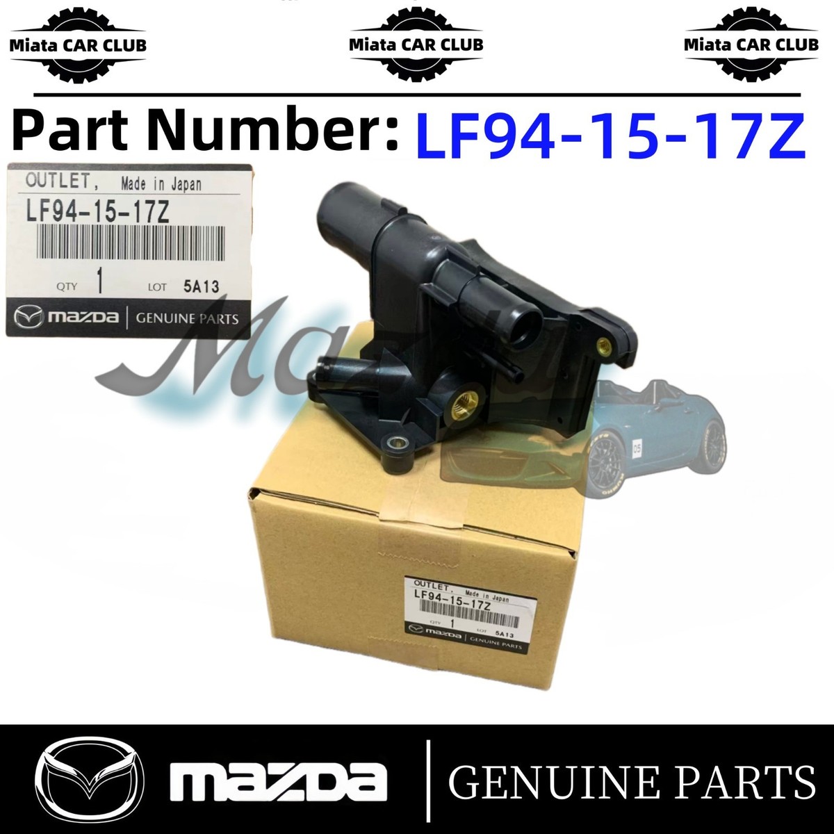 Ca Lăng Mazda Mazda 2 Mã phụ tùng MZ07157GA