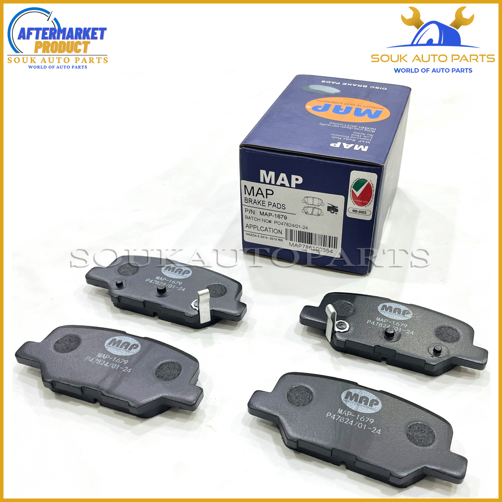 Má Phanh Sau Đĩa Mazda Mazda 6 Mã phụ tùng GHY92648ZC