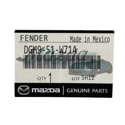 Giàn Nóng Mazda Mazda 2 OEM 71091-SRW-1