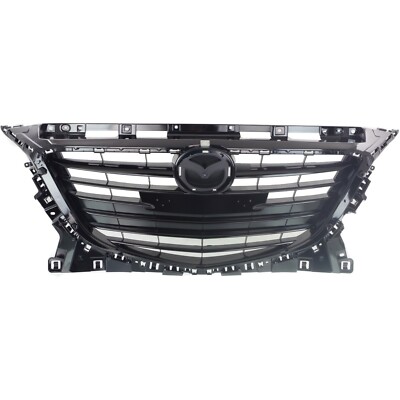 Lưới Cản Trước Có Viền Mạ Và Logo / Ca Lăng Mazda Mazda 3 OEM BJE150712B-OE