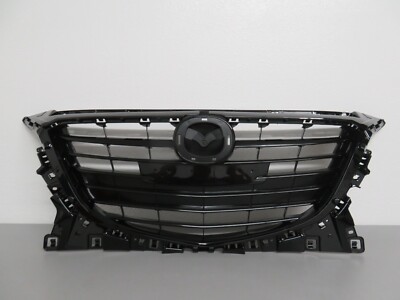 Lưới Cản Trước Có Viền Mạ Và Logo / Ca Lăng Mazda Mazda 3 OEM BJE150712B-OE